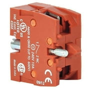 Dayton Contact Block,Mounting Base,22Mm,1NC 30G076