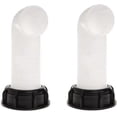 thumbnail image 1 of 2pcs Water Tank Adapter, Water Tank Valve, IBC Drain Tank Adapter for IBC Water Tanks, Tonnage Valves, Agricultural Irrigation, Pipes, Plastic, 60mm (, 1 of 2