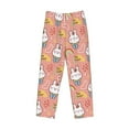 thumbnail image 6 of Daiia Rabbit So Cute Men's Sleep Pant with Pockets and Drawstring,Pajama Pants-Small, 6 of 9