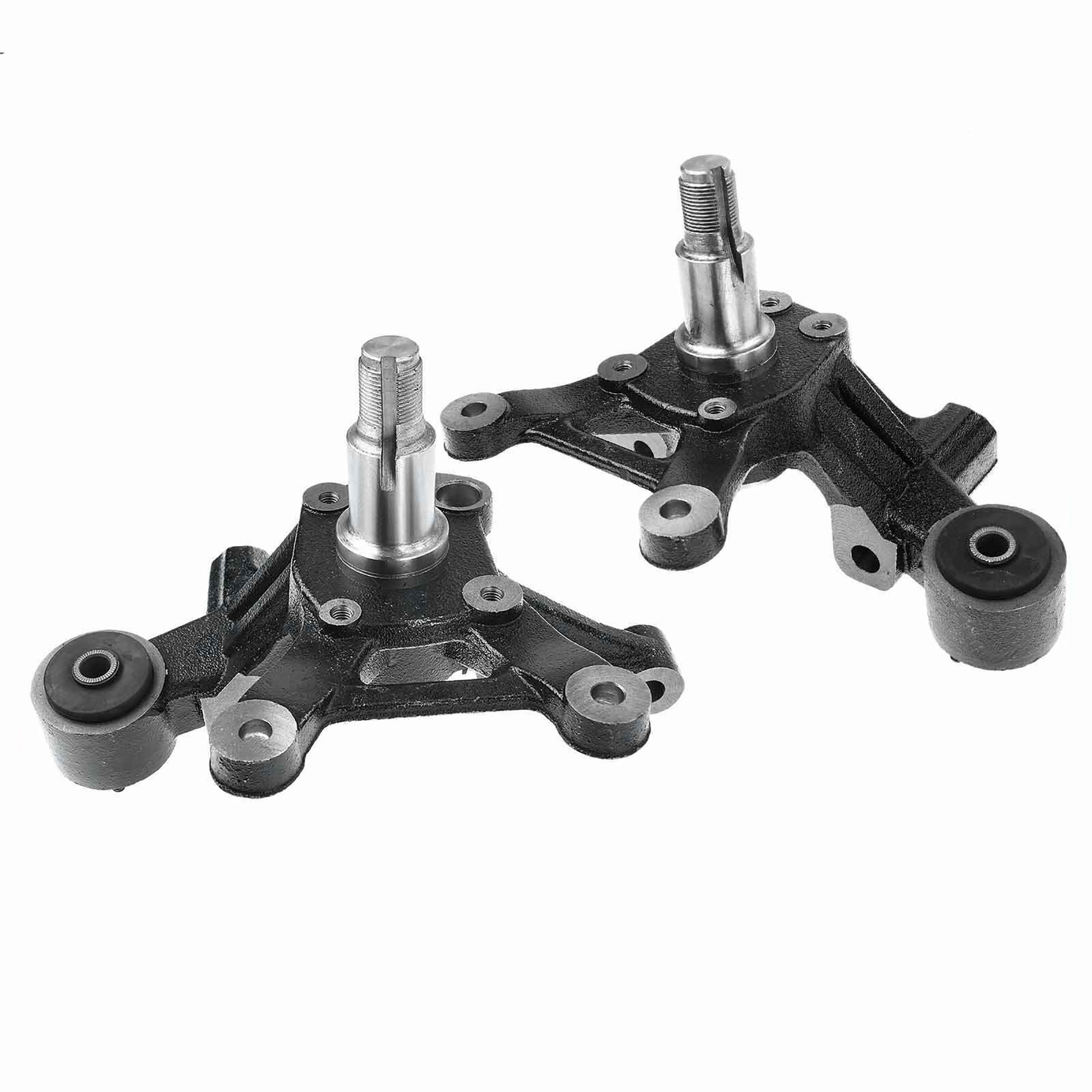 2PCs Rear Left Driver & Right Passenger Side Axle Carrier Steering Spindle Knuckle With Disc Brakes For  2003-2006 Hyundai Elantra Tiburon Replace For  698-003 527502D105 698-002 527602D105 - image 2 of 6