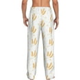 thumbnail image 3 of Goofa Wheat Printed Soft Pajama Pants for Men, Wide Leg Comfy Casual Lounge Yoga Pants-X-Large, 3 of 9