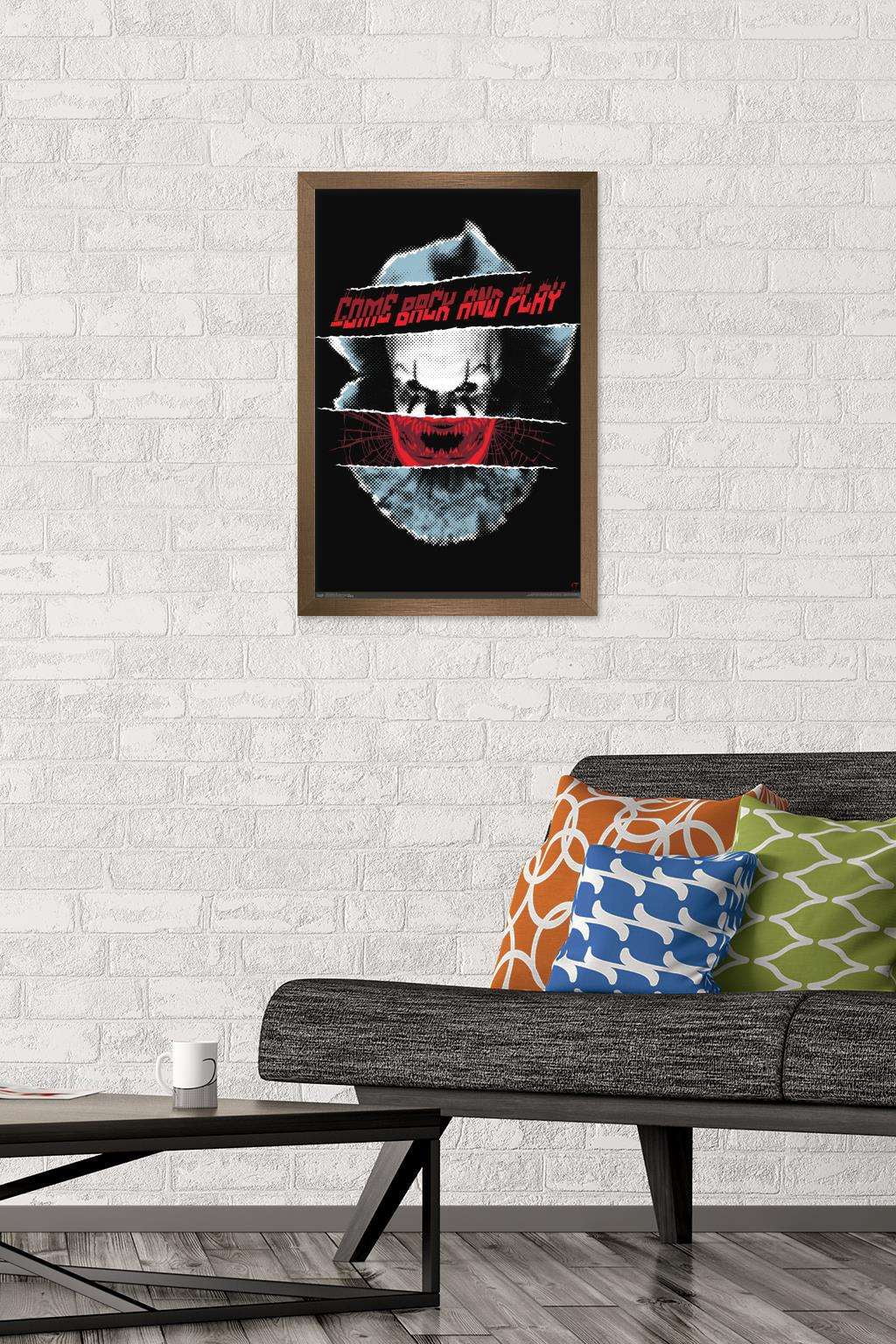 IT: Chapter 2 - Play Wall Poster, 14.725" x 22.375", Framed