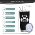 thumbnail image 3 of Fathers Day New Dad Gifts, New Dad Gifts for Men, First Time Dad Gifts from Wife, Expectant Dad Gifts, Gifts for New Dads of Daughters, Dad to Be Gifts 20oz Coffee Tumbler, 3 of 5