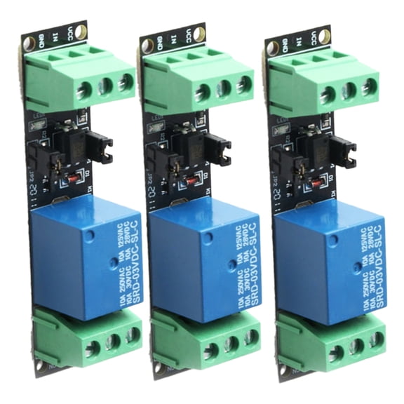 3V 3.3V Optocoupler Relays Driver Board With LED Light 3V Relays Isolated Drive Control Module For Automation Projects