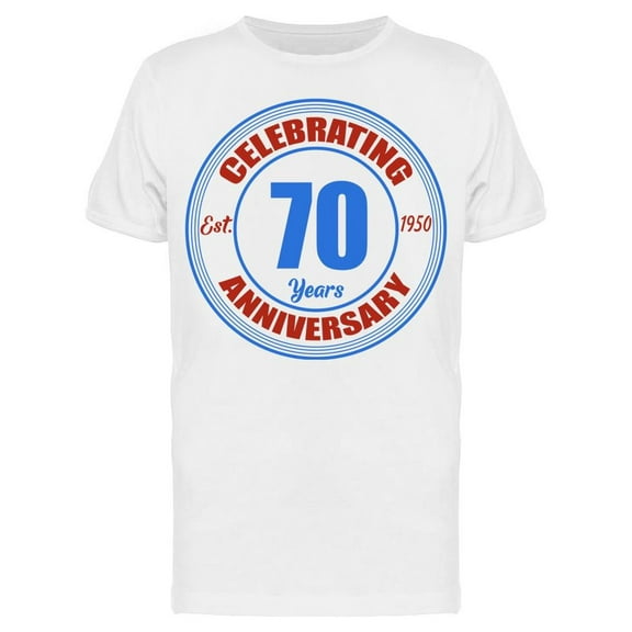 Celebrating Our 70 Years Men's T-shirt