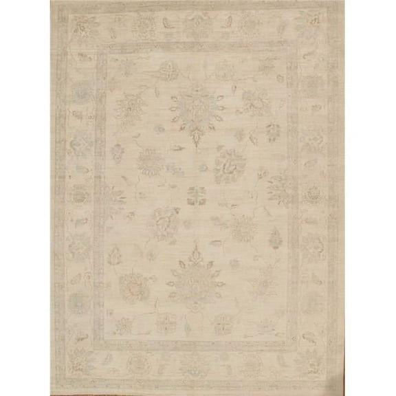 Pasargad Home 042807 Melody Collection Hand-Knotted Lamb's Wool Area Rug- 8 ft. 8 in.  X 11 ft. 9 in.