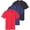 Set 3, variant on 3 Pack: Boys' Short Sleeve Jersey Cotton Polo Shirt - Uniform Performance (Ages 4-18)