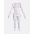 thumbnail image 7 of ClimateRight by Cuddl Duds Women's Pointelle Knit 2PC Top and Legging Thermal Base Layer Set, Sizes XS to 4X, 7 of 7