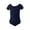 Navy, variant on Clearence Girls Dance Practice Dress Gymnastics Leotard Ballet Romper School Performance Tutu Outfit Stretchy Training Wear
