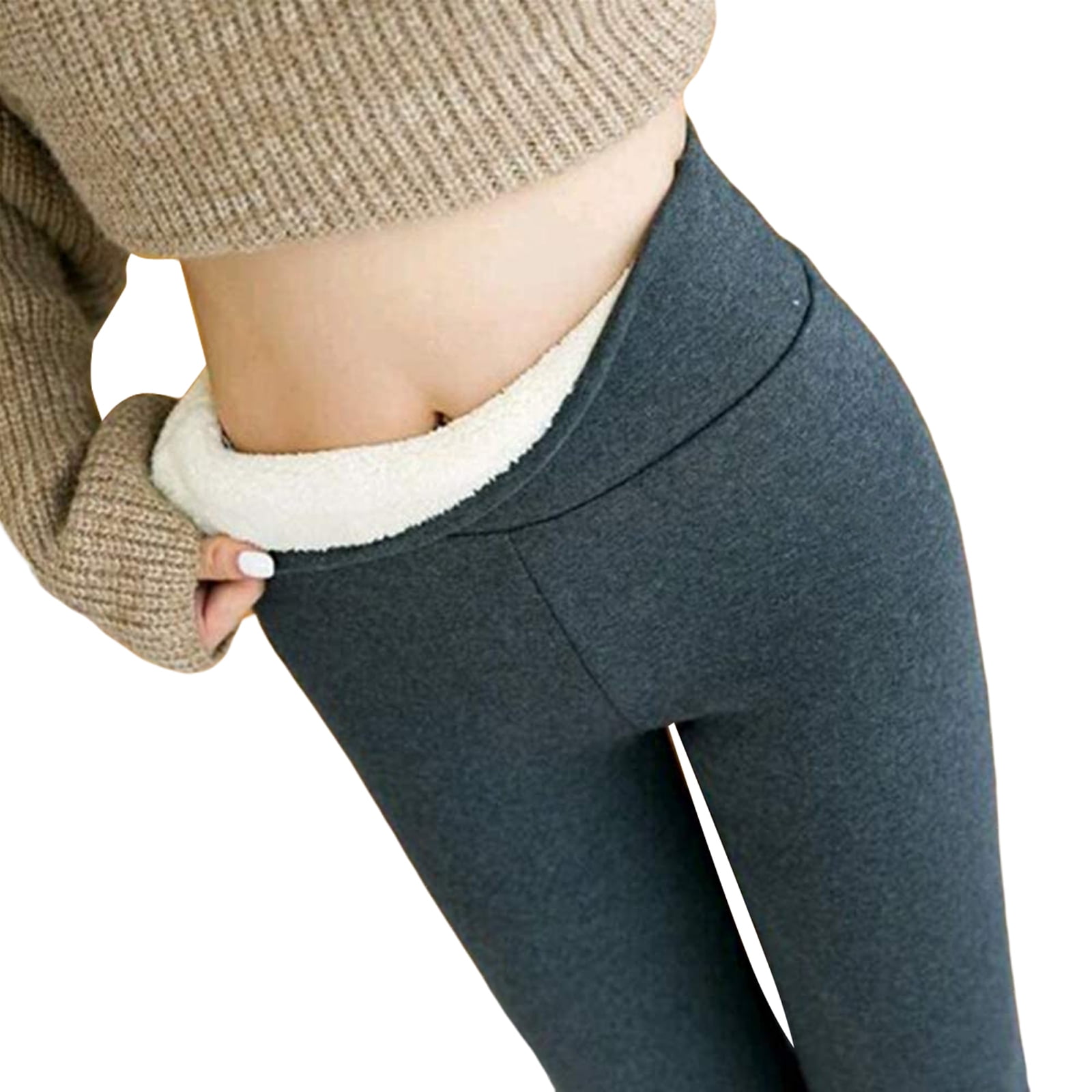 Women Fleece Lined Leggings Winter 