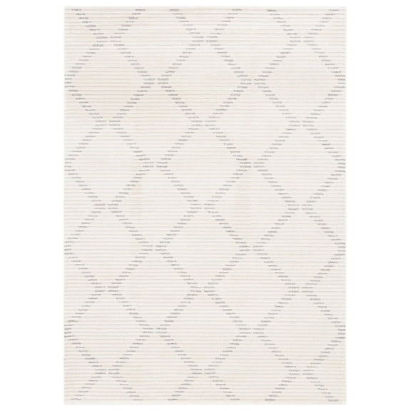 SAFAVIEH Neptune Myles Diamond Area Rug, Ivory/Grey, 8' x 10'