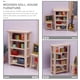 thumbnail image 2 of KAKOWELY Mini estantería de madera para muebles, estantería de simulación, adorno para casa en miniatura, 2 of 4