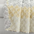 thumbnail image 2 of Lush Decor Medallion Ombre Throw Yellow/Gray Single 50X60, 2 of 9
