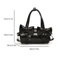 thumbnail image 5 of Bolso Hombro Lindo para Mujer Con Cierre Y Lazo Axila Femenino (S), 5 of 5