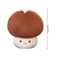 thumbnail image 2 of Cute Mushroom Plush Kawaii Mushroom Stuffed Animal Pillow Gifts For Kids Stuffed Mushroom Home Decor, 2 of 3