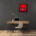 thumbnail image 4 of Triki, Bernadette 20x20 Black Modern Framed Museum Art Print Titled - Libre, 4 of 5