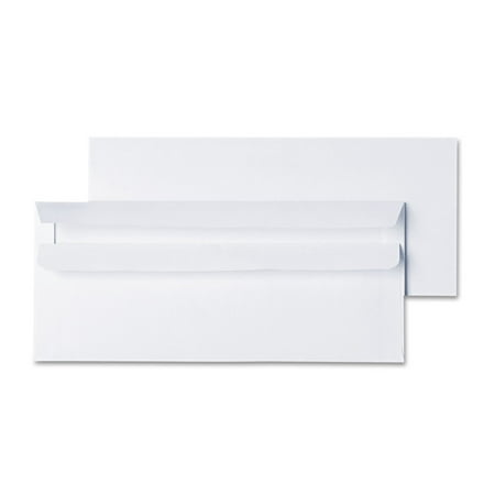 UPC: 0087547361009 | Universal UNV36100 Self-Seal 4.13 in. x 9.5 in. #10 Square Flap Business Envelope – White (500/Box)