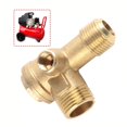 thumbnail image 4 of 3-Port Cuivre Mâle Fileté Air Compresseur Check Valve Connecteur Outil, 4 of 9