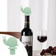 thumbnail image 1 of Abrelatas Caracol pequeño Tapón para botella de vino Tapones Reutilizables A prueba de fugas Lindo tapón decorativo para botella Tapón para vino tinto, 1 of 5