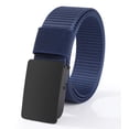 thumbnail image 6 of AWAYTR Adjustable No-Hole Ratchet Boys' Baseball Belts Navy Blue, 6 of 8