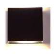 thumbnail image 1 of Aplique de pared LED moderno BuyWeek de aluminio negro, 1 of 12