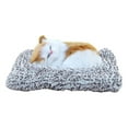 thumbnail image 2 of Simulation Animal Car Dash Decorations, Decorative Cute Realistic Plush Sleeping Cat on Mat, Car Interior Dashboard Ornaments, Activated Carbon Air Freshener Smell Odor Absorber for Cars Home Office, 2 of 5