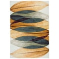 thumbnail image 2 of Safavieh Hollywood Dalia Abstract Area Rug, Gold/Blue, 5'3" x 7'6", 2 of 10
