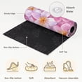 thumbnail image 6 of Area Rugs 5'x7', Pink Flowers Carpet Runner Indoor Outdoor Rugs Home Decor Aesthetic, Spring Botanical Blooms Floral Petal Non Slip Mats Washable Accent Rug for Living Room Bedroom, 6 of 8