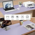 thumbnail image 5 of Aothia Leather Desk Pad Protector,Mouse Pad,Office Desk Mat, Non-Slip PU Leather Desk Blotter,Laptop Desk Pad,Waterproof Desk Writing Pad for Office and Home (Black,31.5" x 15.7"), 5 of 10
