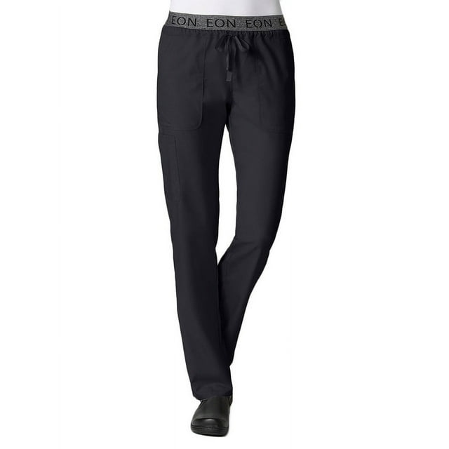 Maevn Pantalon d'Uniforme Médical pour Femmes Eon, Logo Coolmax, Taille Élastique à Cordon