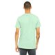 thumbnail image 2 of Canvas - Camiseta básice con cuelloredondo de manga corta ajustada en el Bicep para hombre - Verano (Menta triblend), 2 of 2