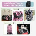 thumbnail image 6 of 5-in-1 Pet Carrier for Dogs, Cats, and Small Animals, 6 of 13