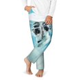 thumbnail image 2 of Susaid Swimming Cat Goggles Print Soft Teen Sleep Pants, Long Pajama Bottoms with Two Pockets and Elastic Waist, Designed for Ages 5-16-Medium, 2 of 6