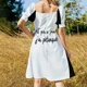 thumbnail image 5 of Quizás no juegue a la petanca Vestido sin mangas Vestido de mujer Ropa de fiesta Vestidos de verano Vestidos de mujer Vestido de verano para mujer, 5 of 7