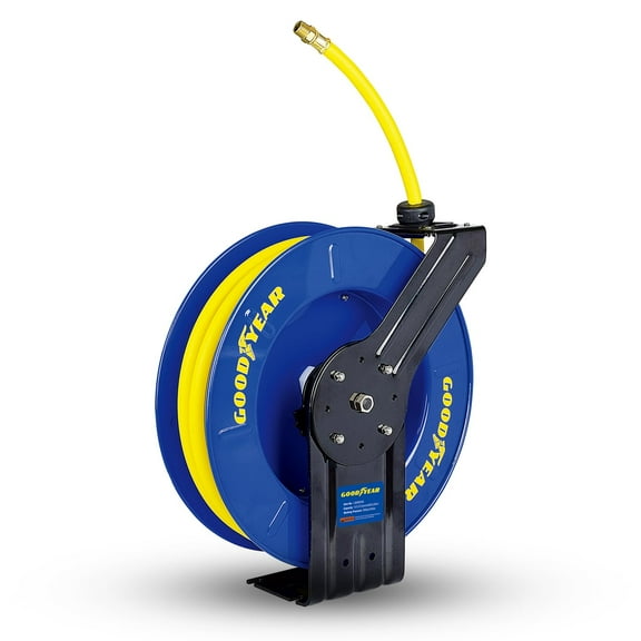Goodyear TRI-L808204G 0.5 in. x 65 ft. Retractable Air Hose Reel