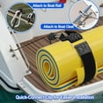 thumbnail image 5 of Adjustable Rope Hanger for Floating Lily Pad & Mat, Floating Mat Tie Down System– Quick and Easy Secure Floating Lily Pad to Boat Cleat or Rail on Pontoon Boat, Sports Boats$$Tools & Hardware Other, 5 of 7