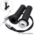 thumbnail image 1 of 7/8 Inch ATV Bicycle Twist Throttle Accelerator Handle Grips and Cables with Kill Switch -, 1 of 4