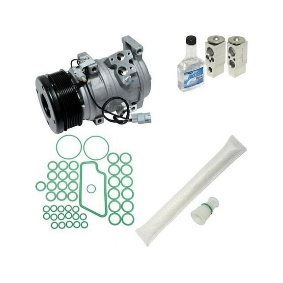 A/C Compressor Kit - Compatible with 2007 - 2019 Toyota Tundra 2008 2009 2010 2011 2012 2013 2014 2015 2016 2017 2018