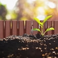 thumbnail image 4 of Anthracite Wood Look Garden Border: Plastic Garden Edging With Flexible Design For Custom Landscape Division, Anti-Corrosive & Frost-Resistant For All-Year Use, Set Of 10, 4 of 5