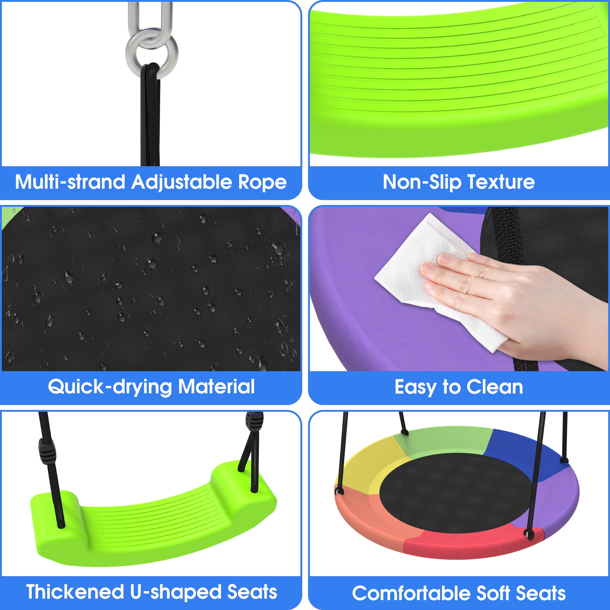 YORIN Trampoline, 1200LBS 12FT Trampoline for 4-5 Adults/ Kids, with Enclosure Net, Metal Swing, Basketball Hoop, Ladder, Galvanized Outdoor Anti-Rust Heavy Duty Round Recreational Trampoline