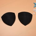 thumbnail image 4 of 2Pcs Pads for No Steel Ring Bra Sports Underwear Matching Sponge Pad Removable Insert Chest Pad for Woman (One Size, Black), 4 of 5