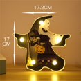thumbnail image 2 of Halloween Styling Lights Spider Bat Pumpkin Decorative Lights Ghost Festival Led Night Light String, 2 of 9