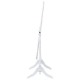 thumbnail image 4 of Foyet Wood Adjustable Full Length Cheval Mirror White, 4 of 8