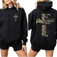 thumbnail image 4 of I Can Do All Things Through Christ Double-Sided Hoodie – Christian Camo Cross Graphic Pullover, Inspirational Bible Verse Hoodie for Men & Women, 4 of 7