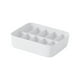 thumbnail image 1 of Yhmxh Utensilios de cocina Contenedores de plástico blancos para organizar la despensa con cuatro asas Muebles para cocina Accesorios de cocina Mueble organizador cocina, 1 of 6