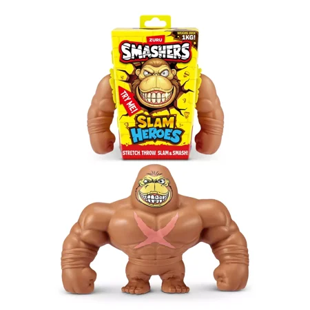 Smashers Brown Gorilla Slam Heroes Stuffed Animal