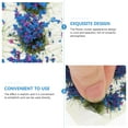 thumbnail image 3 of BEADCEST Flor Decorativa Falsa Morada Con Apariencia Para Uso En Vajillas Y Centros, 3 of 6