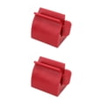 thumbnail image 2 of Inteprter Exprimidor de tubo de de multifunción, exprimidor de de , dispensador de plástico portátil fácil, juegos de accesorios de baño Rojo 2Conjunto, 2 of 6