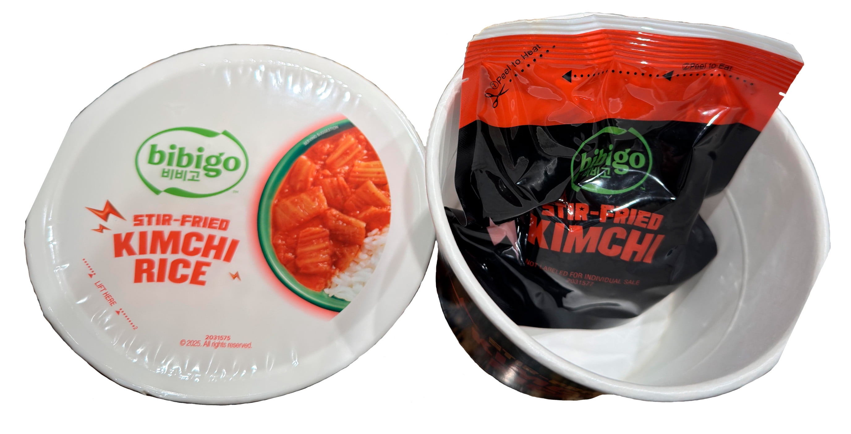 bibigo Stir-Fried Kimchi Rice, 8.65 oz, 3 Count