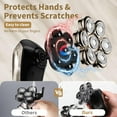 thumbnail image 2 of SHPAVVER 5-in-1 Waterproof Electric Razor for Bald Men - Rechargeable 7D Rotary Shaver Grooming Kit, 2 of 9